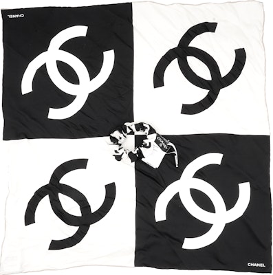 (W) 샤넬 패션 컴포트 헤어 타이 헤어밴드 블랙/화이트 AA8226B08171N1231 Purchase (W) 샤넬 패션 컴포트 헤어 타이 헤어밴드 블랙/화이트 AA8226B08171N1231