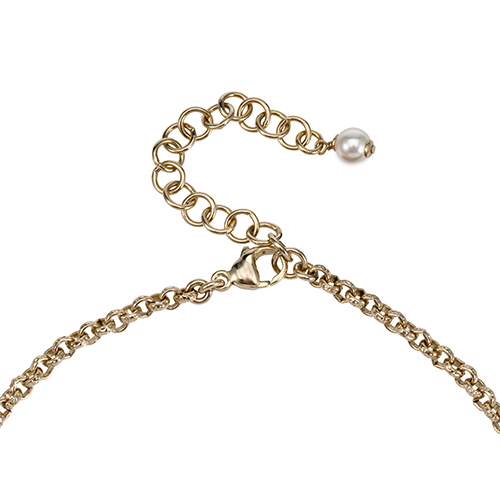 (Women) CHANEL  Fashion Gold-Tone Metal Necklace - Elegant & Trendy Design ABA395-B10533-NN151 圖 5