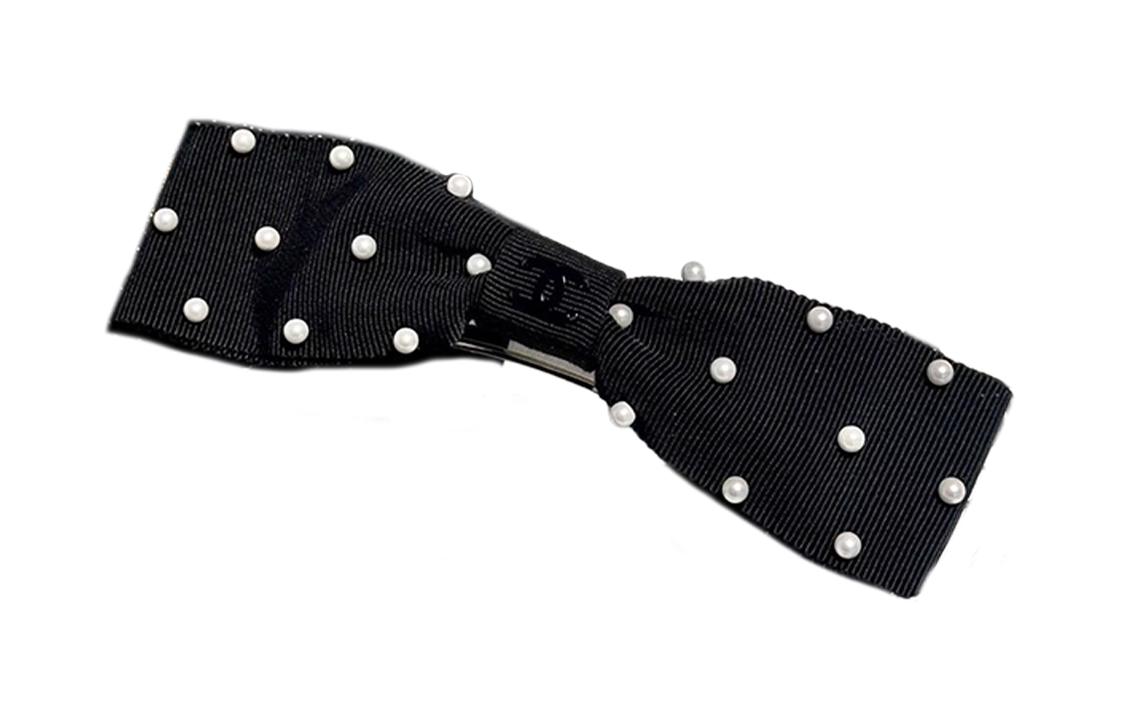 (Women) CHANEL  Fashion Hair Clip - Black AA8998B1051094305