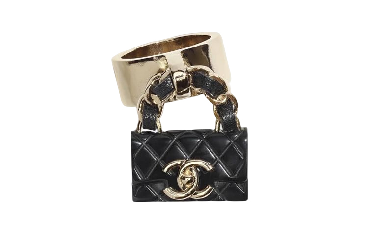 (Women) CHANEL  Fashion Metal Ring - Trendy and Elegant Accessory. ABA014B09999NL990