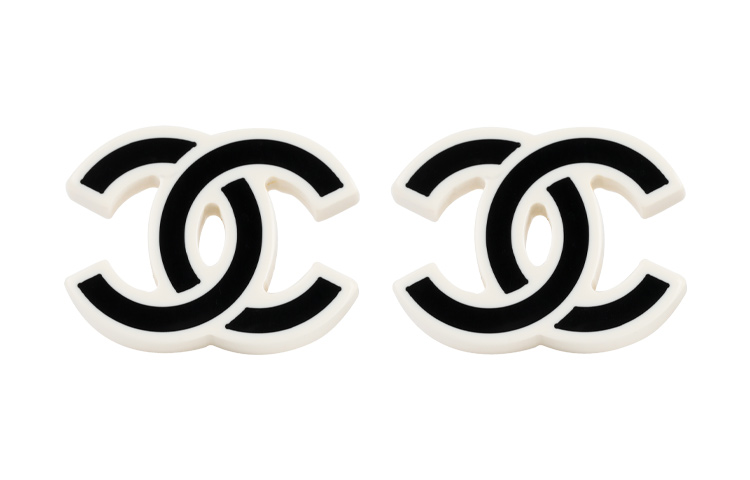 (Women) CHANEL  Fashion Simple Metal Earrings. AB8431-B08288-NI543 圖 2