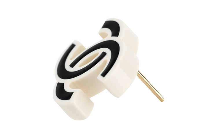 (Women) CHANEL  Fashion Simple Metal Earrings. AB8431-B08288-NI543 圖 4