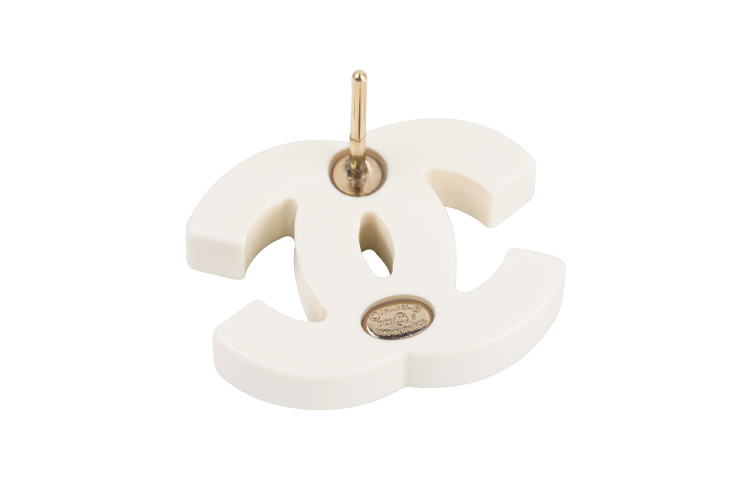 (Women) CHANEL  Fashion Simple Metal Earrings. AB8431-B08288-NI543 圖 5