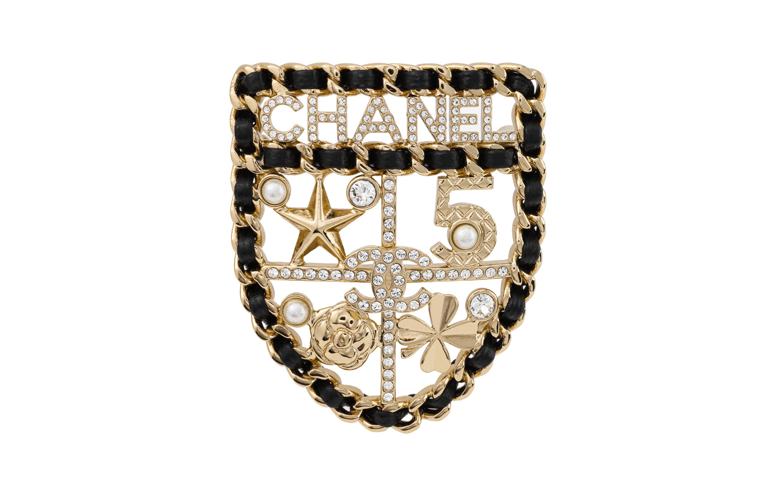 (Women) CHANEL  Fashionable Rhinestone Brooch. AB4702-B04012-N8553 圖 2