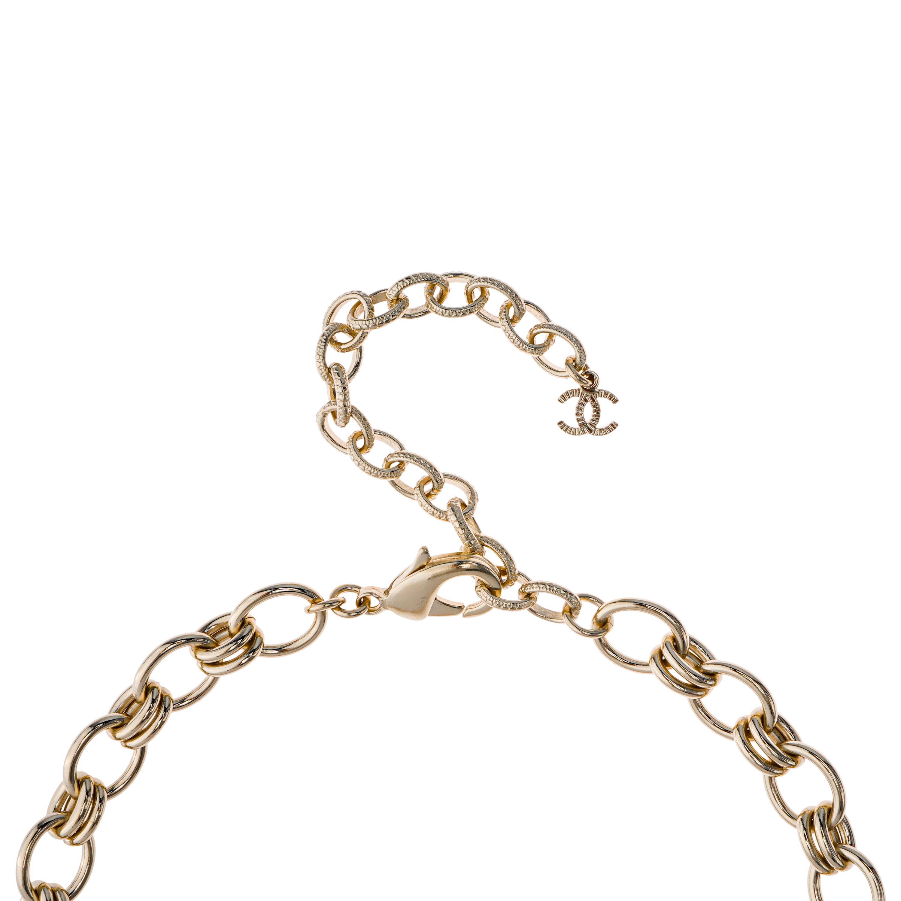 Purchase (W) CHANEL 金色優雅便攜金屬項鍊 AB9883-B09920-NL720