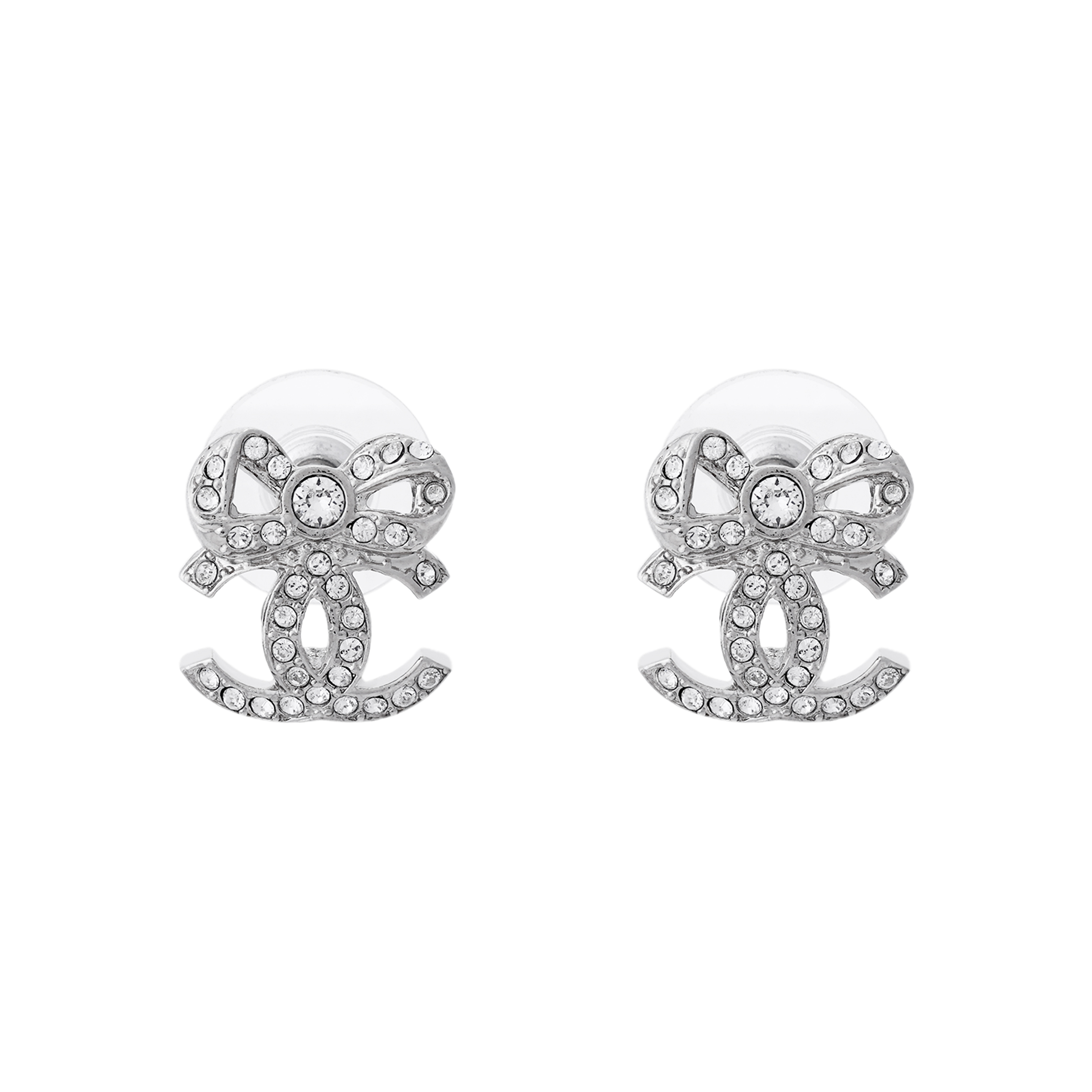 (Women) CHANEL  Heart-Shaped Metal Earrings AB9231-B09019-NK116