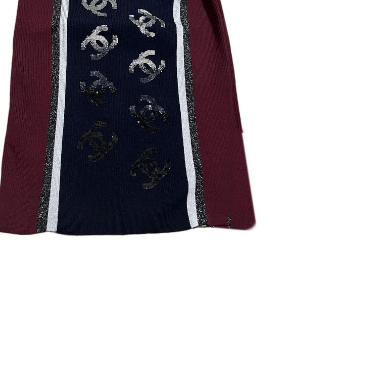 Shop (W) シャネル ロゴプリント ラウンドネック ノースリーブ ベスト - マルチカラー P75627-K10886-NQ947