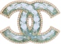 Buy (W) シャネル ラグジュアリー グリーン ホロウ ブローチ AB9994B10003NM022