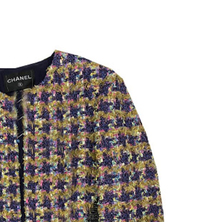 Purchase (W) シャネル マルチカラー カジュアル 長袖 カラーブロック ジャケット P73196-V64617-NI828