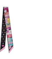 (Women) CHANEL Multicolor Silk Scarf with Printed Design. AA9657-B14976-NT294 (Women) CHANEL Multicolor Silk Scarf with Printed Design. AA9657-B14976-NT294