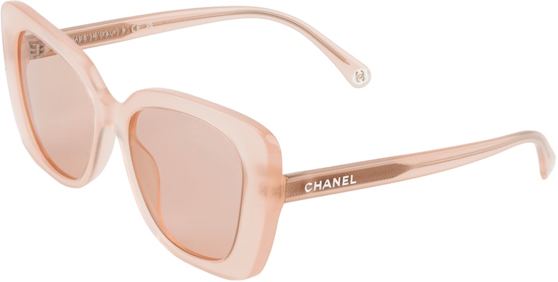 (W) 香奈儿粉色蝴蝶墨镜附字母细节 CH550417324B Buy (W) 香奈儿粉色蝴蝶墨镜附字母细节 CH550417324B