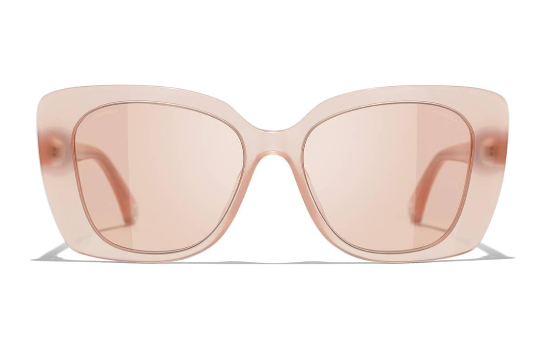 Lookbook (W) 香奈儿粉色蝴蝶墨镜附字母细节 CH550417324B