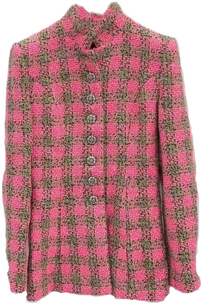 women-chanel-pink-knit-cardigan-with-colorblock-plaid-design-p73645-v65301-nk-522