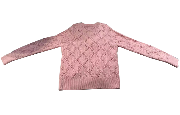 Lookbook (W) シャネル ピンク Vネック 長袖 ニット カーディガン P71400-K10210-NE702