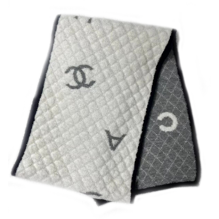 (Women) Chanel  Scarf with Minimalist Double C Logo Design. AAA329-B17630-NZI08