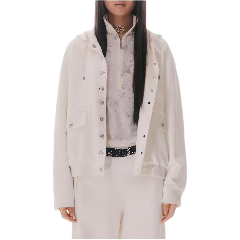 (Women) CHANEL  Solid Color Long Sleeve Single-Breasted Jacket P74381-K10852-AW005