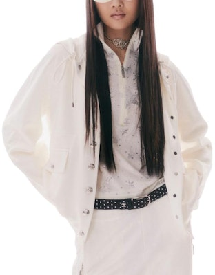 (Women) CHANEL Solid Color Long Sleeve Single-Breasted Jacket P74381-K10852-AW005 Shop (Women) CHANEL Solid Color Long Sleeve Single-Breasted Jacket P74381-K10852-AW005