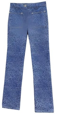 (Women) CHANEL Solid Straight-Leg Casual Jeans - Blue P71263-V62852-NE835 Buy (Women) CHANEL Solid Straight-Leg Casual Jeans - Blue P71263-V62852-NE835