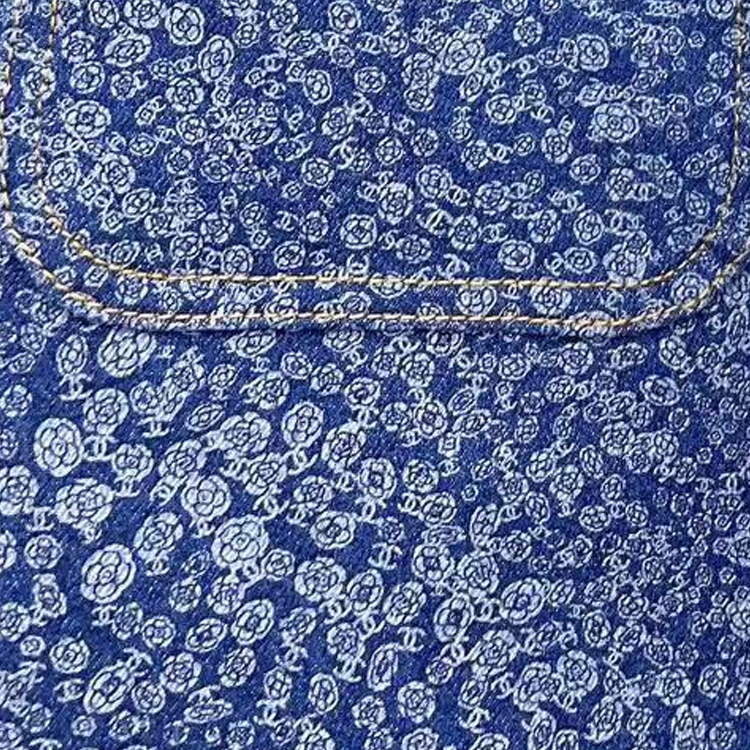 Lookbook (W) 샤넬 솔리드 스트레이트 핏 캐주얼 진 - 블루 P71263-V62852-NE835