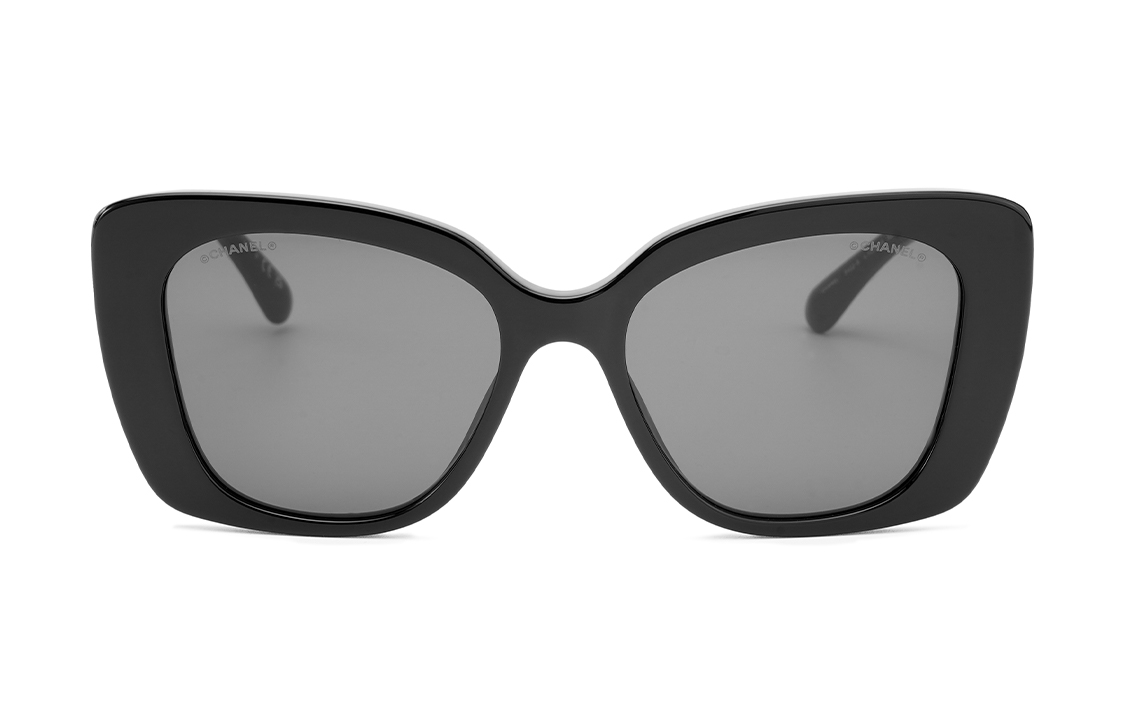 Lookbook (W) CHANEL 時尚蝴蝶黑色太陽眼鏡【可配度數】 CH5422B-1026S4