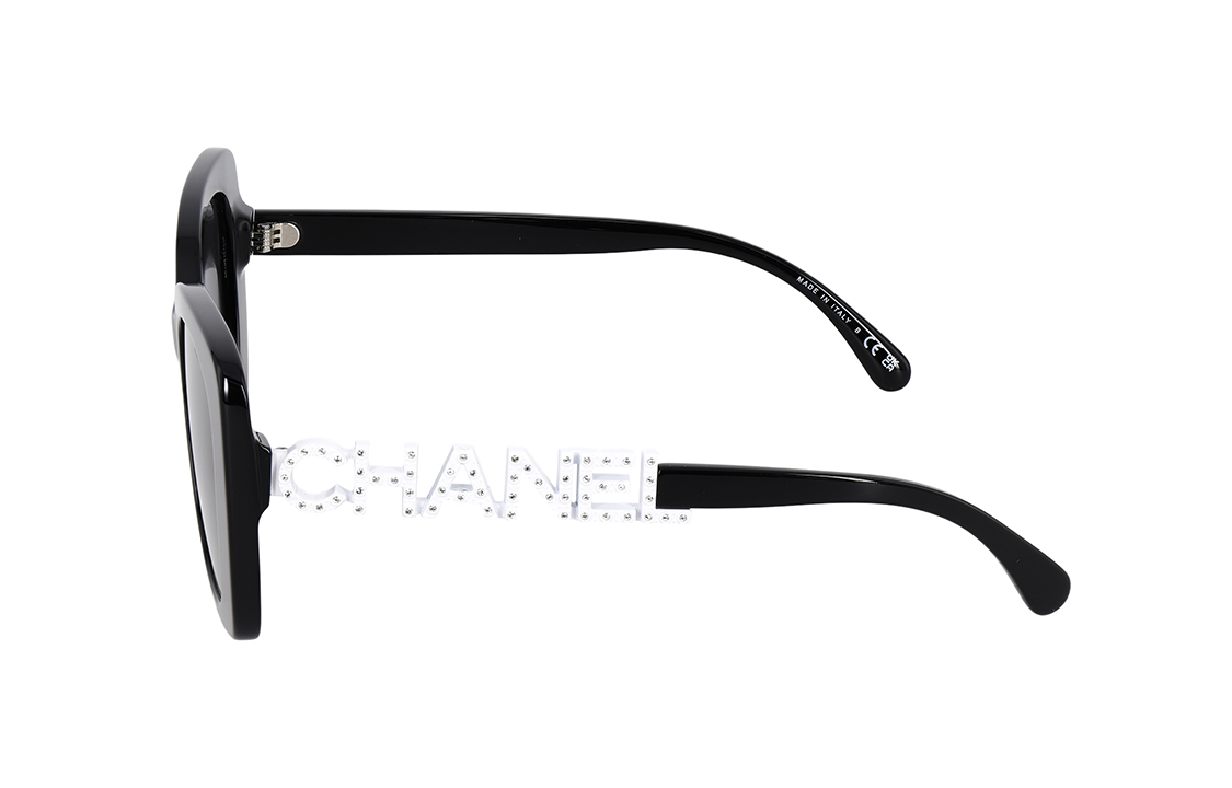 Sizing (W) CHANEL 時尚蝴蝶黑色太陽眼鏡【可配度數】 CH5422B-1026S4