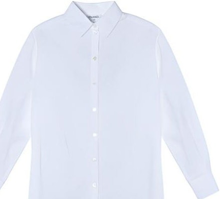 (Women) CHANEL White Long-Sleeve Shirt - Spring/Summer 2024 Collection P76386-V68186-00100 Sizing (Women) CHANEL White Long-Sleeve Shirt - Spring/Summer 2024 Collection P76386-V68186-00100