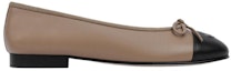 Order (W) Chanel Kasut Balet 'Coklat Kulit Anak Domba Slip-On' G02819-X01000-K5056