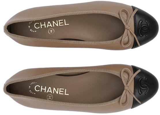 (W) 샤넬 램스킨 브라운 발레 플랫 (Chanel lambskin brown ballet flat) G02819-X01000-K5056 Lookbook (W) 샤넬 램스킨 브라운 발레 플랫 (Chanel lambskin brown ballet flat) G02819-X01000-K5056