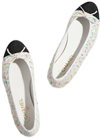 Shop (Women) Chanel Ballet Flats 'Beige Bow' G02819-Y56587-K5996