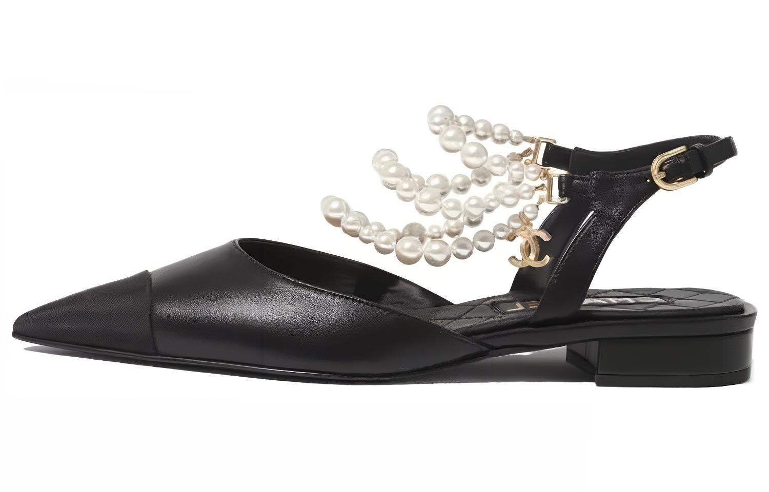 (Women) Chanel Ballet Flats 'Black' G37534-Y55346-94305