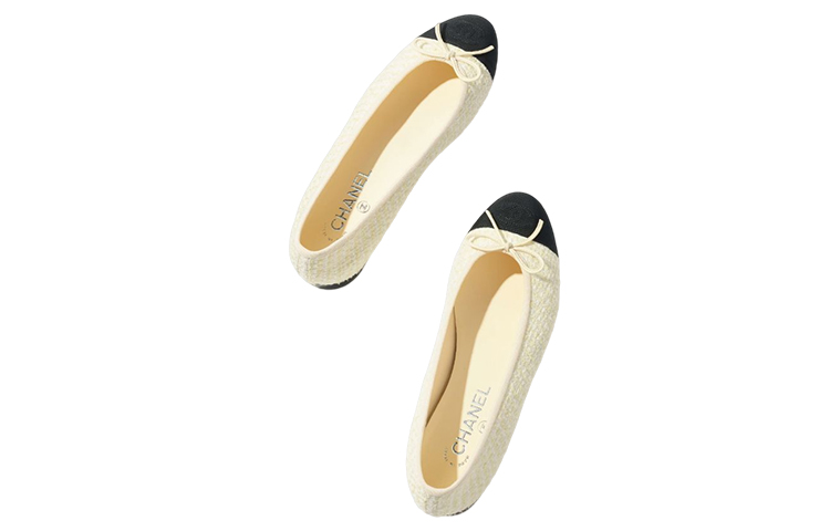 Lookbook (W) Chanel Ballet Flats 'Reben Kuning Cerah' G02819-Y56586-K5995