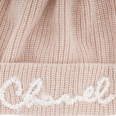 (Women) CHANEL Beige Wool Knit Beanie - Solid Color, Warm & Elegant AA7626-B05931-NC760 Shop (Women) CHANEL Beige Wool Knit Beanie - Solid Color, Warm & Elegant AA7626-B05931-NC760
