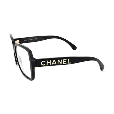 (Women) CHANEL Black Square Optical Glasses - Euro Version Adjustable CH5408-C6221W-56
