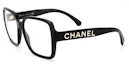 Order (W) CHANEL ブラックスクエアメガネ - ヨーロッパ版調整可能 CH5408-C6221W-56