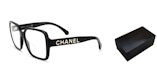 Details for (W) CHANEL ブラックスクエアメガネ - ヨーロッパ版調整可能 CH5408-C6221W-56