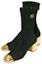 Order (W) But Chanel 'Black Gold Laminated Calfskin' G38522-Y55699-K3818