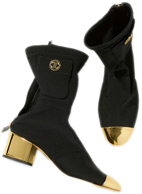 (W) But Chanel 'Black Gold Laminated Calfskin' G38522-Y55699-K3818 Shop (W) But Chanel 'Black Gold Laminated Calfskin' G38522-Y55699-K3818