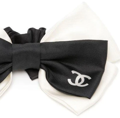 (W) 香奈兒蝴蝶結設計髮帶 黑色 FF4848 Shop (W) 香奈兒蝴蝶結設計髮帶 黑色 FF4848