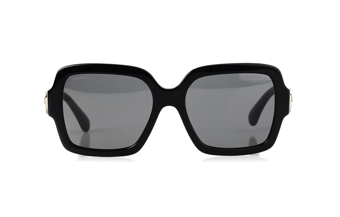(Women) CHANEL Butterfly Black Sunglasses for Women - Stylish Designer Eyewear. CH5479-C501 圖 3