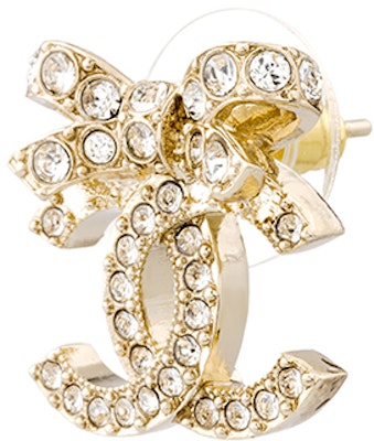 (W) シャネル レディース ゴールドメタル エレガント バタフライボウ ピアス ABA922-B10960-N0010 Lookbook (W) シャネル レディース ゴールドメタル エレガント バタフライボウ ピアス ABA922-B10960-N0010