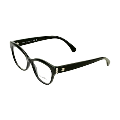 (Women) CHANEL Butterfly Cat Eye Optical Glasses Women Black with Logo Detail CH3440H-C622