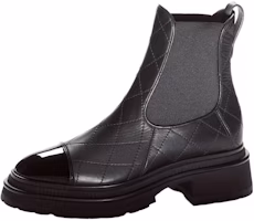 (Women) Chanel Calfskin Chelsea Boot 4cm 'Black' G45087-B13291-94305 (Women) Chanel Calfskin Chelsea Boot 4cm 'Black' G45087-B13291-94305