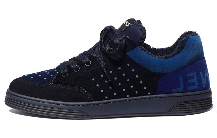 Buy (W) Zapatillas de Moda Chanel Calfskin 'Azul' G38038-Y55301-K2971