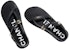 (W) Sandal Rata Chanel Calfskin Buckle 'Fesyen Hitam' G39856-X56922-94305