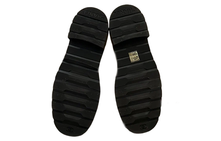 Purchase (W) 香奈儿小牛皮系带“米色马丁靴” G36424-X56231-K3012