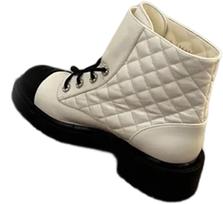 (Women) Chanel Calfskin Lace-Up 'Beige Martin Boot' G36424-X56231-K3012 Order (Women) Chanel Calfskin Lace-Up 'Beige Martin Boot' G36424-X56231-K3012