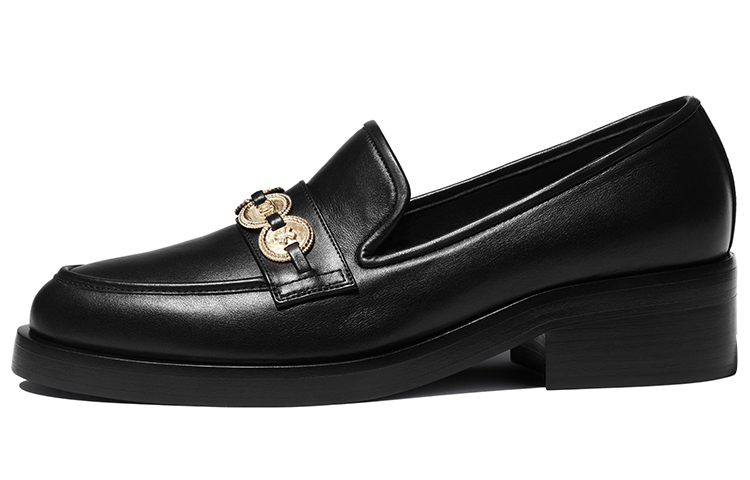 CHANEL ローファー ブラック・ホワイト 2024 Cruise NEW CHANEL loafers Matelasse COCO Mark Blanc (White