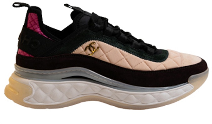 (W) 샤넬 송아지 가죽 플랫폼 스니커즈 '블랙 핑크' G38501-Y55619-K3541 Order (W) 샤넬 송아지 가죽 플랫폼 스니커즈 '블랙 핑크' G38501-Y55619-K3541