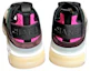 Shop (W) Chanel Baskets Plateforme Cuir Noir Rose G38501-Y55619-K3541