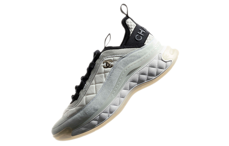 (W) Chanel Calfskin Sneakers 'White' 圖 4